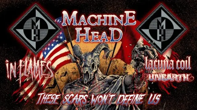 "These Scars Won't Define Us" feat. In Flames, Lacuna Coil, Unearth