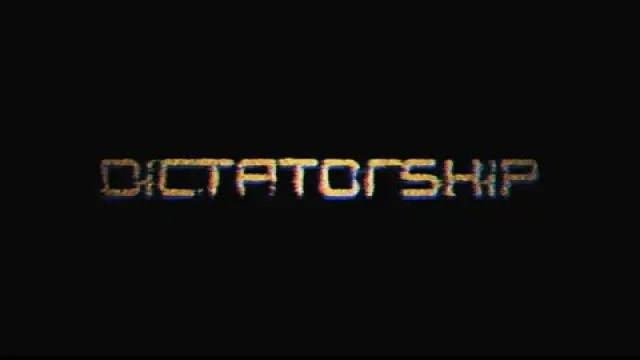 Dictatorship