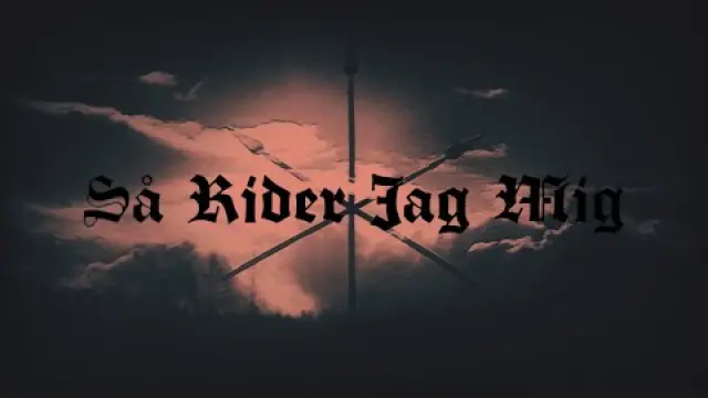 Så rider jag mig